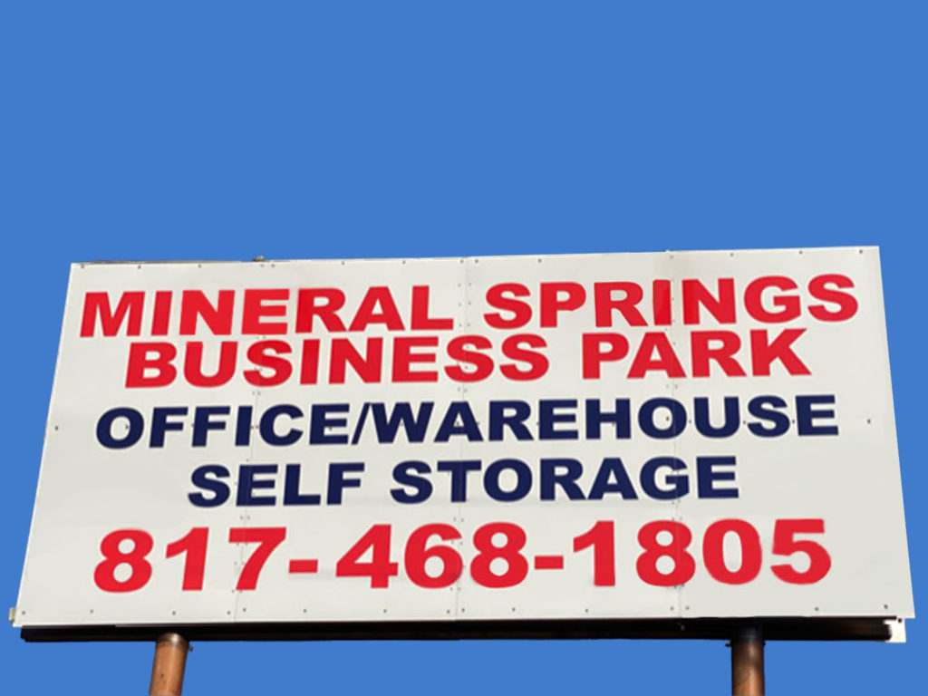 mineral springs business park self storage